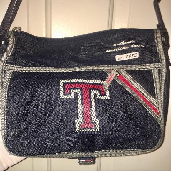 Denim Crossbody / Shoulder Bag - Picture 5 of 9